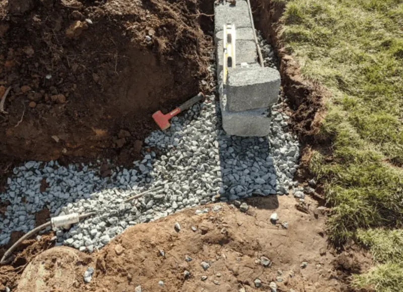 Hardscaping and retaining wall installation — Charlottesville VA